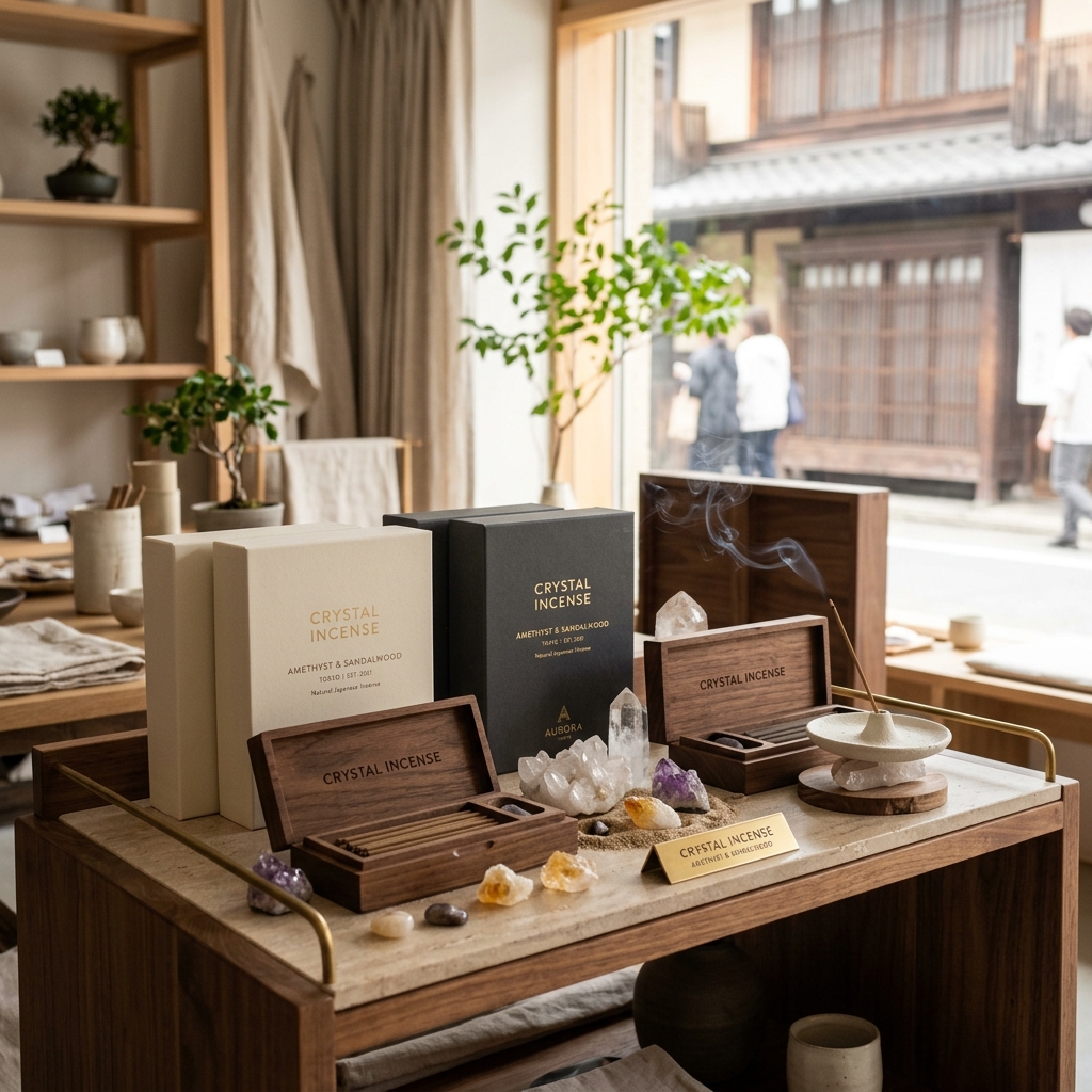 代官山の新旗艦店「MARTE DAIKANYAMA」にてCRYSTAL INSENCEの常設取り扱いがスタート