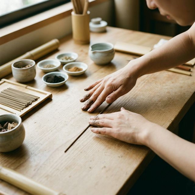 お香の作り方 — 香司の手仕事と天然素材へのこだわり